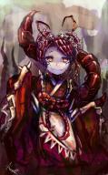 character:entoma_vasilissa_zeta copyright:overlord_(maruyama) general:1girl general:insect_girl general:japanese_clothes general:kimono general:looking_at_viewer general:monster_girl general:red_eyes metadata:highres tagme technical:grabber // 749x1200 // 172.7KB