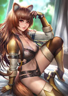 artist:nudtawut_thongmai character:raphtalia copyright:tate_no_yuusha_no_nariagari general:animal_ears general:bra general:heels general:pantsu general:tail general:tattoo general:thighhighs technical:grabber // 2480x3508 // 4.1MB