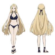 character:alpha_(kage_no_jitsuryokusha_ni_naritakute!) copyright:kage_no_jitsuryokusha_ni_naritakute! general:1girl general:bikini general:black_bikini general:blonde_hair general:blue_eyes general:breasts general:cleavage general:elf general:large_breasts general:long_hair general:navel general:official_art general:pointy_ears general:sandals general:side-tie_bikini_bottom general:swimsuit general:tape technical:grabber // 868x869 // 56.3KB