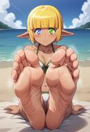 character:mare_bello_fiore copyright:overlord_(maruyama) general:ambiguous_gender general:barefoot general:elf general:elf_ears general:feet general:foot_fetish general:trap meta:ai_generated technical:grabber // 832x1216 // 143.7KB