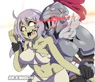 artist:dr.kimochi character:goblin_slayer character:haruna_(tensei_shitara_slime_datta_ken) copyright:goblin_slayer! copyright:tensei_shitara_slime_datta_ken general:1boy general:1girl general:ahoge general:armor general:breasts general:brown_eyes general:colored_skin general:covered_nipples general:crossover general:crying general:d: general:female_goblin general:glowing general:glowing_eye general:goblin general:green_skin general:grey_hair general:helmet general:holding_another's_wrist general:large_breasts general:open_mouth general:plume general:restrained general:scared general:season_connection general:tears general:visor_(armor) general:wide-eyed general:you_gonna_get_raped meta:commentary meta:english_commentary meta:highres technical:grabber // 1771x1535 // 1.3MB