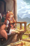 artist:nomen character:iwatani_naofumi character:raphtalia copyright:tate_no_yuusha_no_nariagari general:animal_ears general:tail general:thighhighs technical:grabber // 2000x3042 // 7.7MB